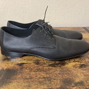 Dolce & Gabbana Black Leather Oxfords